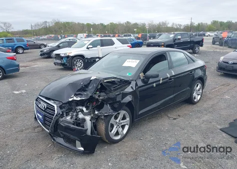 2017 Audi A3 2.0T Premium из США, поврежденный, VIN WAUB8GFF0H1075726